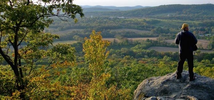 NJ Travel-Hiking-View from High Point MT