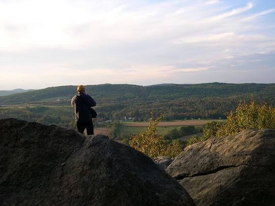 NJ Travel: Beautiful Places in New Jersey, Point Mountain looking over into Warren County