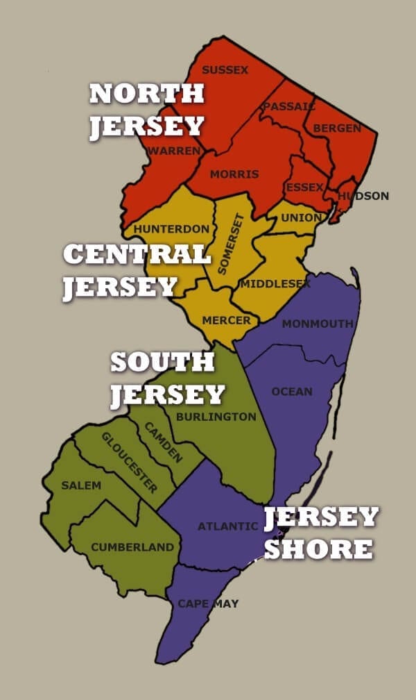 NJ Regions - Best of NJ