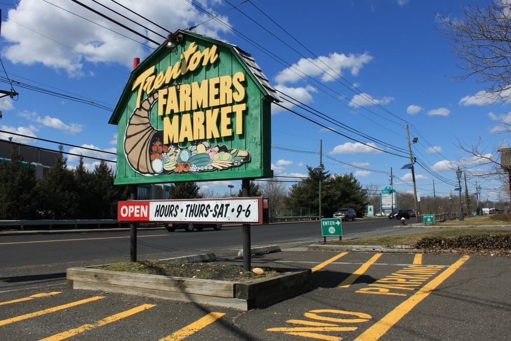Trenton Farmers Market - Spruce Street in Trenton, Lawrence Township