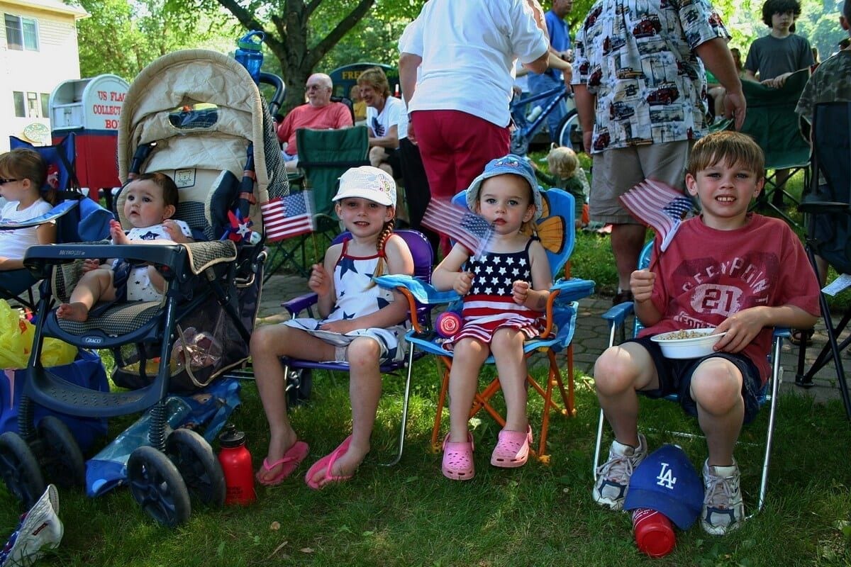 NJ Events: Memorial Day Parade, Frenchtown, NJ, Young Patriots