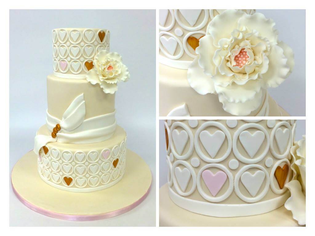 NJ Weddings-Carlos Bakery-Cake Boss-Ivory Cake