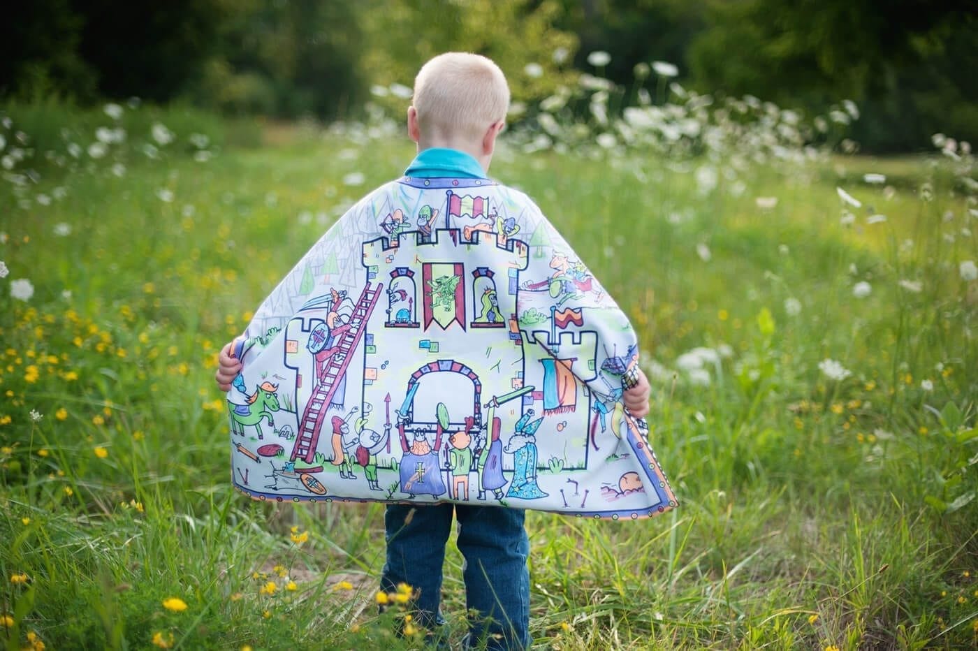 NJ Halloween-Caped Hero Costume