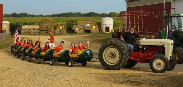 NJ Farms - Etsch Farms in Middlesex County - Corn Train