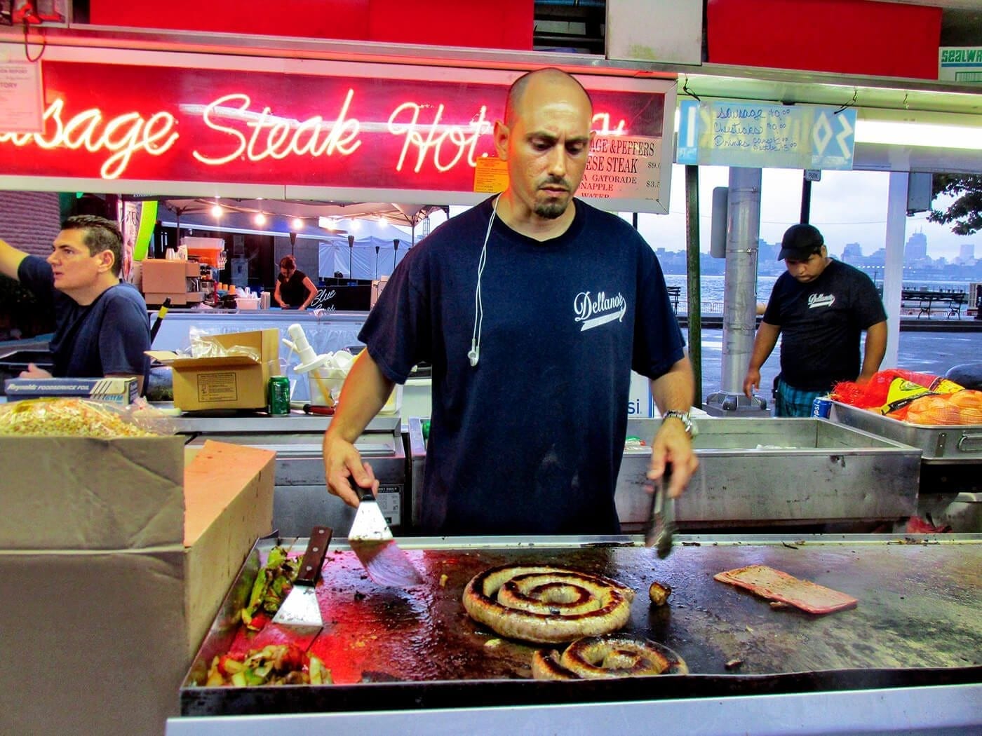 Food Vendor at Hoboken Italian Festival