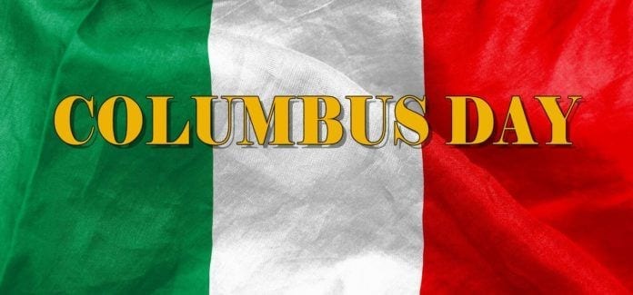 NJ Event-Columbus Day-Italian Flag