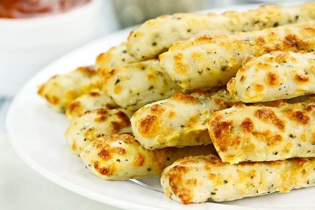 Finger Food Apps: Mustard and Gruyere Batons
