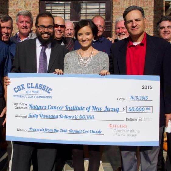 Last year, the "Cox Classic" raised $60,000 for RCINJ