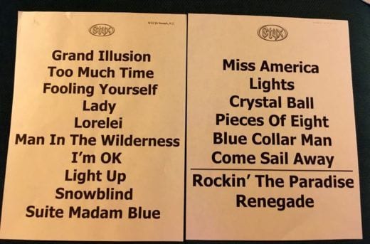 Backstage with Renegade Rockers Styx