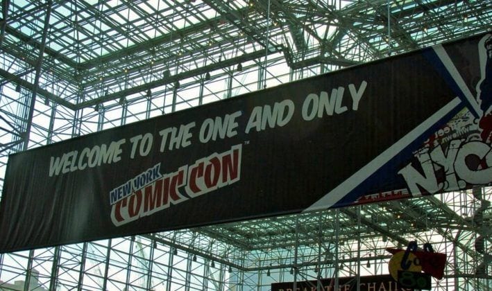 New York Comic Con Sign
