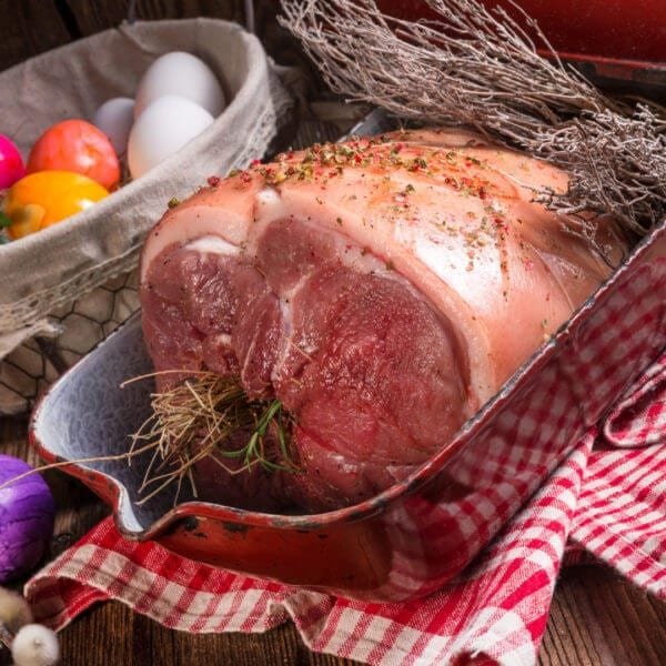 raw Easter roast - crisp and fresh