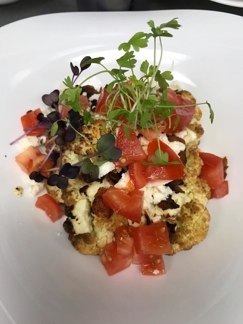 Oven Roasted Cauliflower