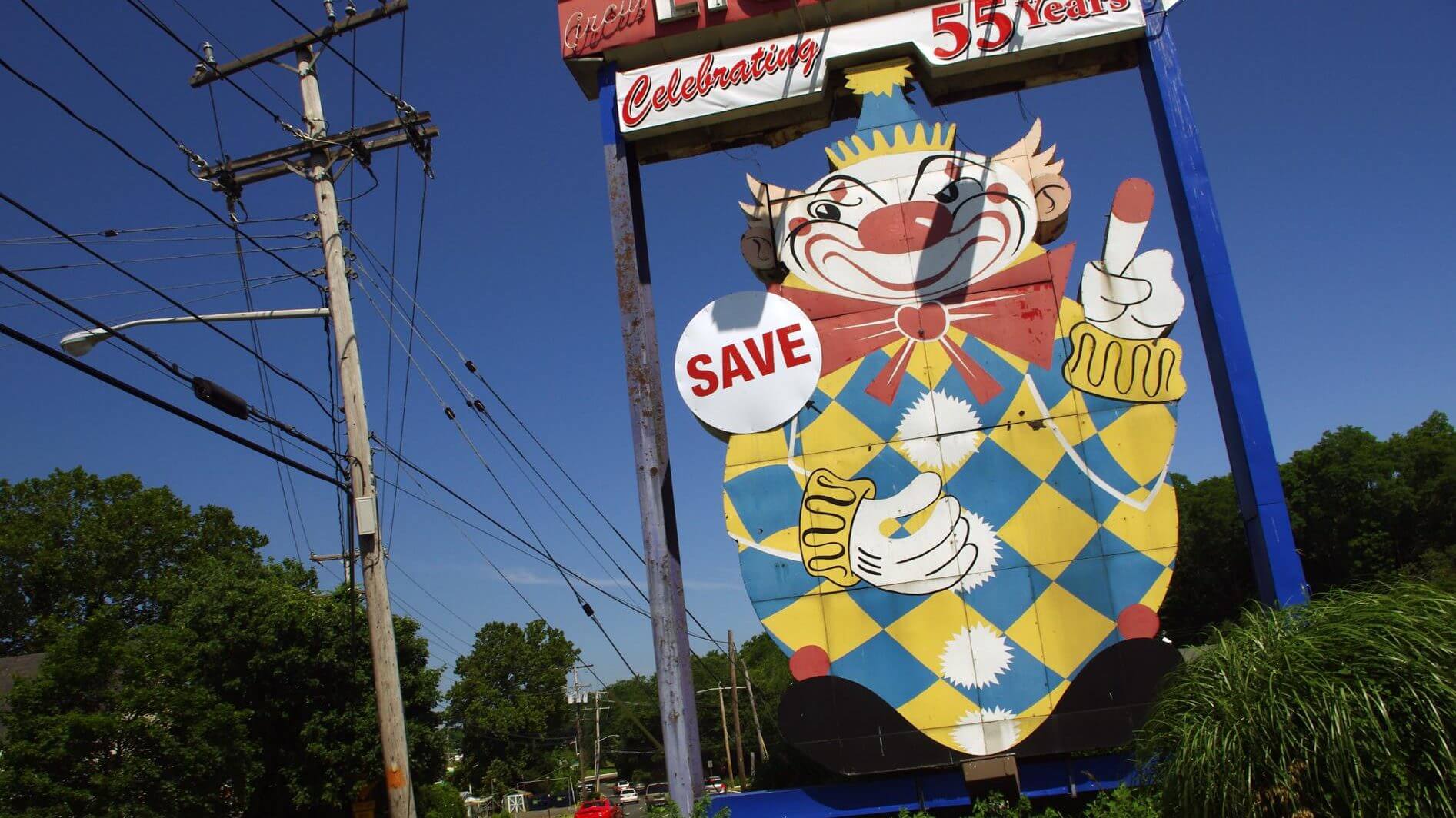evil clown
