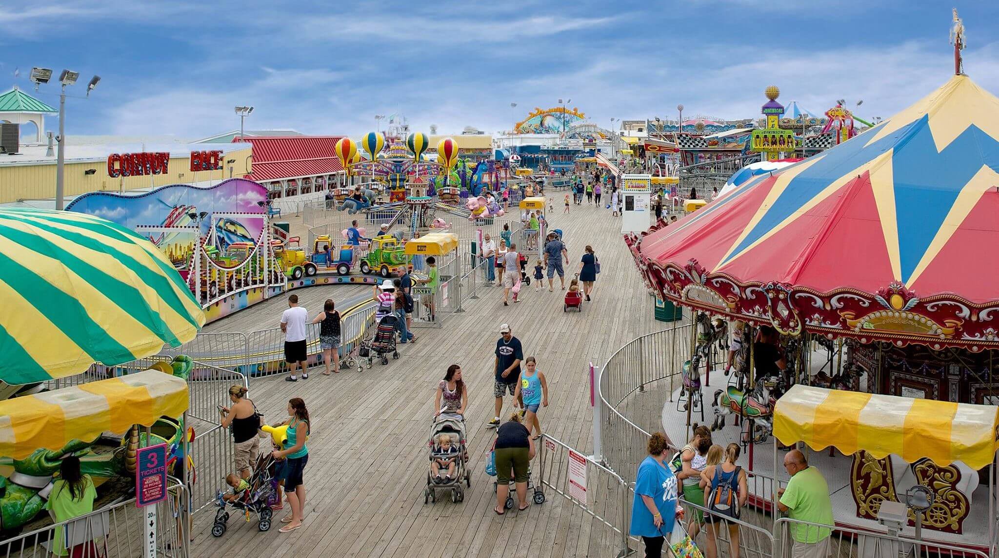 nj boardwalks, summer events