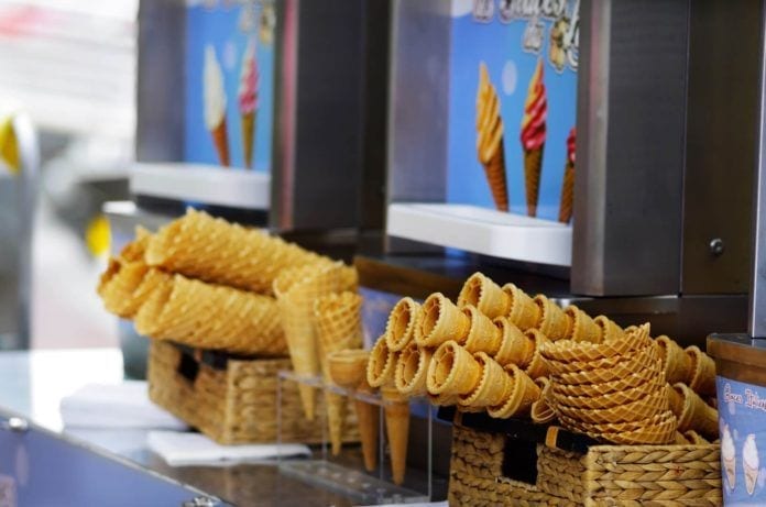 Ice Cream Shops on the Jersey Shore Beach