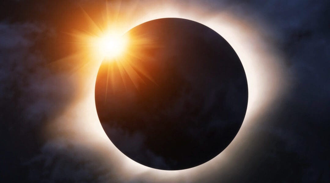 Unique Photo Solar Eclipse