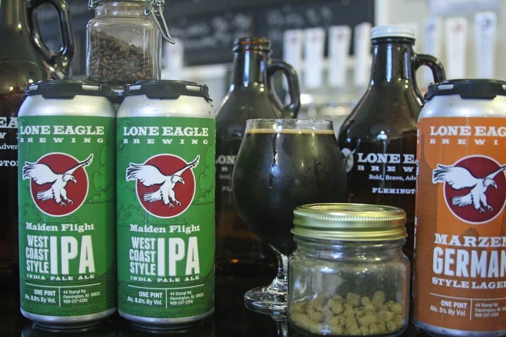 lone eagle brewing, brew jsersey