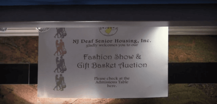 deaf senior housing, fashion show