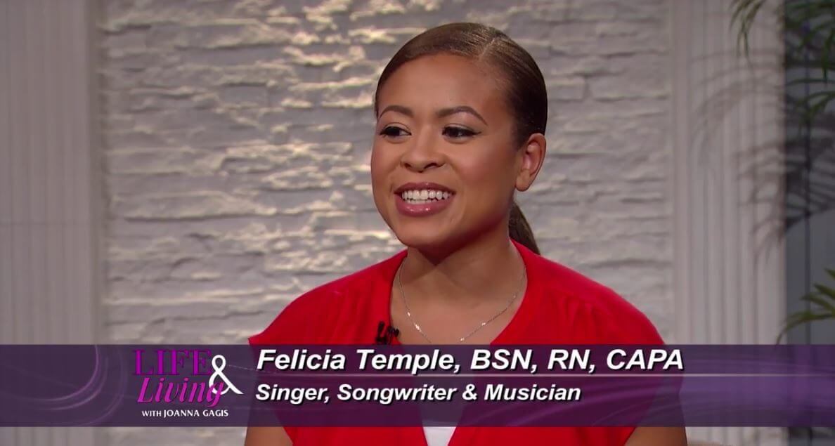 Nurse Felicia Temple on The Voice