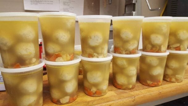 marc's cheesecake, soup, cheesecake