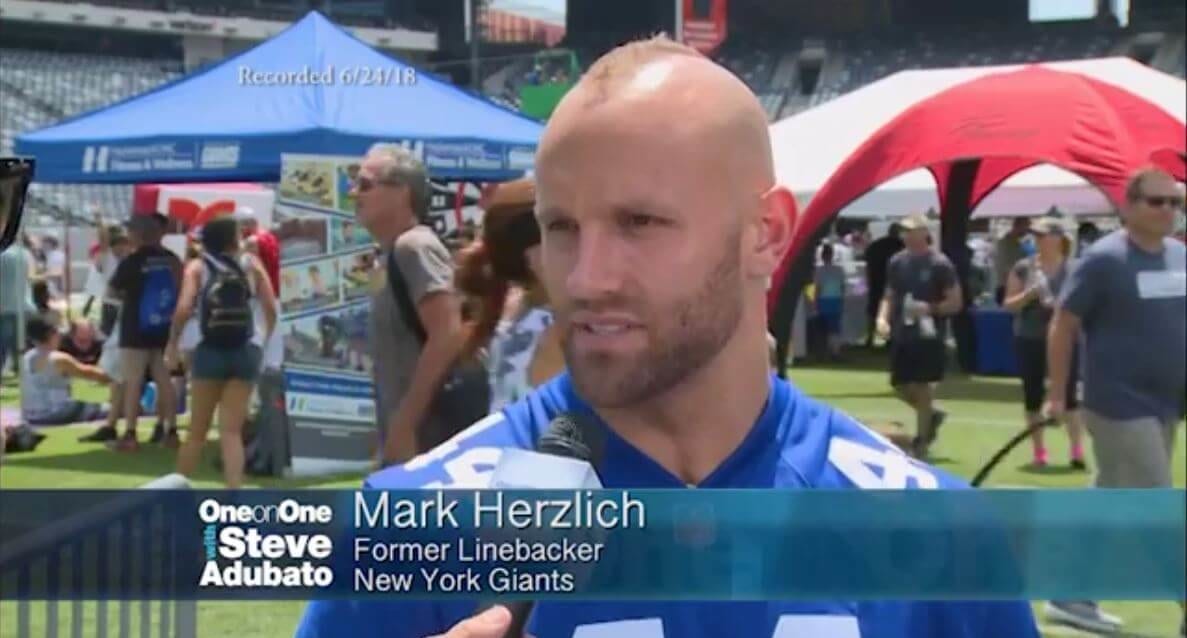 Steve Adubato at the Health and Fitness Expo in Metlife Stadium