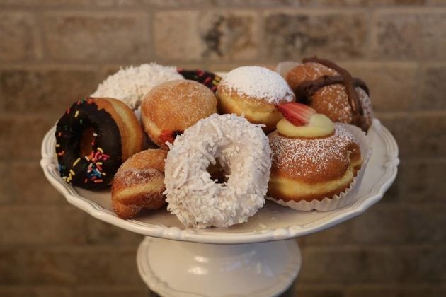 Donut Tray Sample from Calandra's Bakery