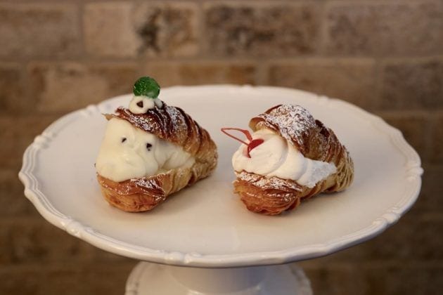 Mini Pastry Samples from Calandra's Bakery