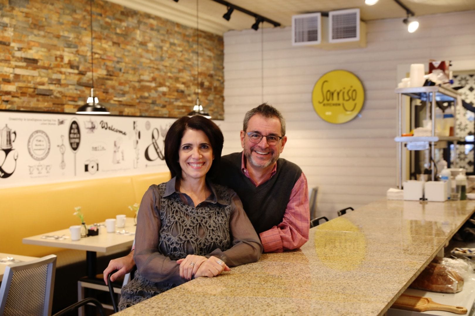 Photo of Sorriso Kitchen Interior With Owners Sitting at Counter