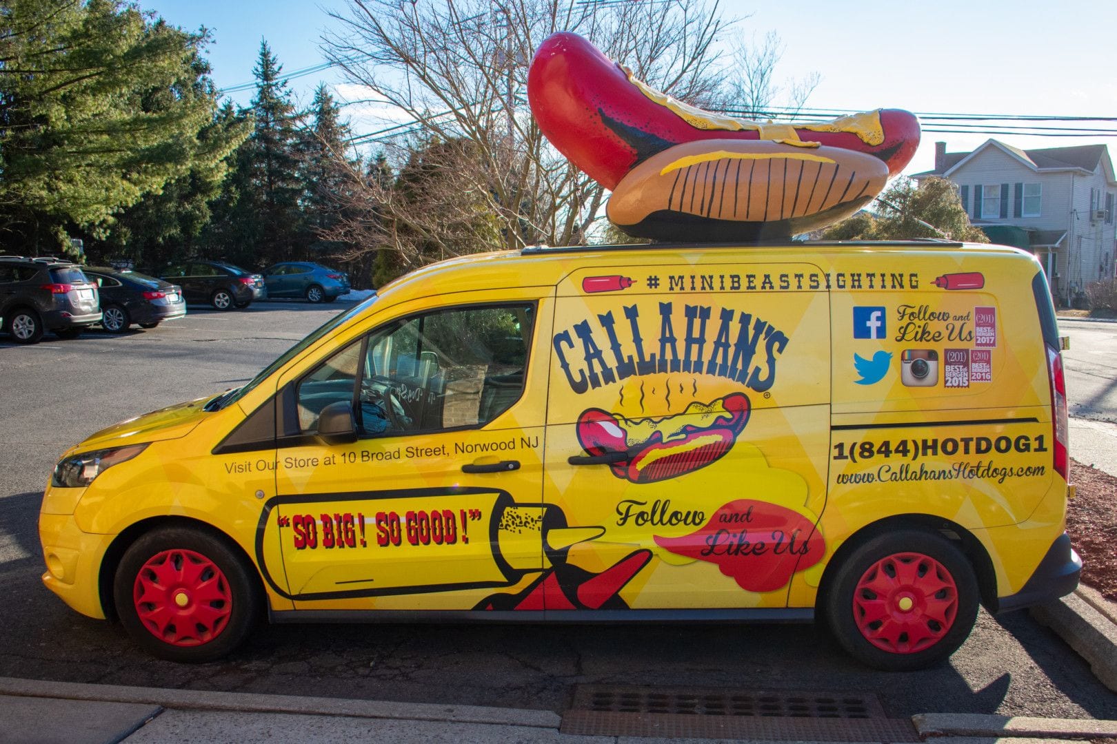 Callahan's Food Truck, one of the Best New Jersey Food Trucks