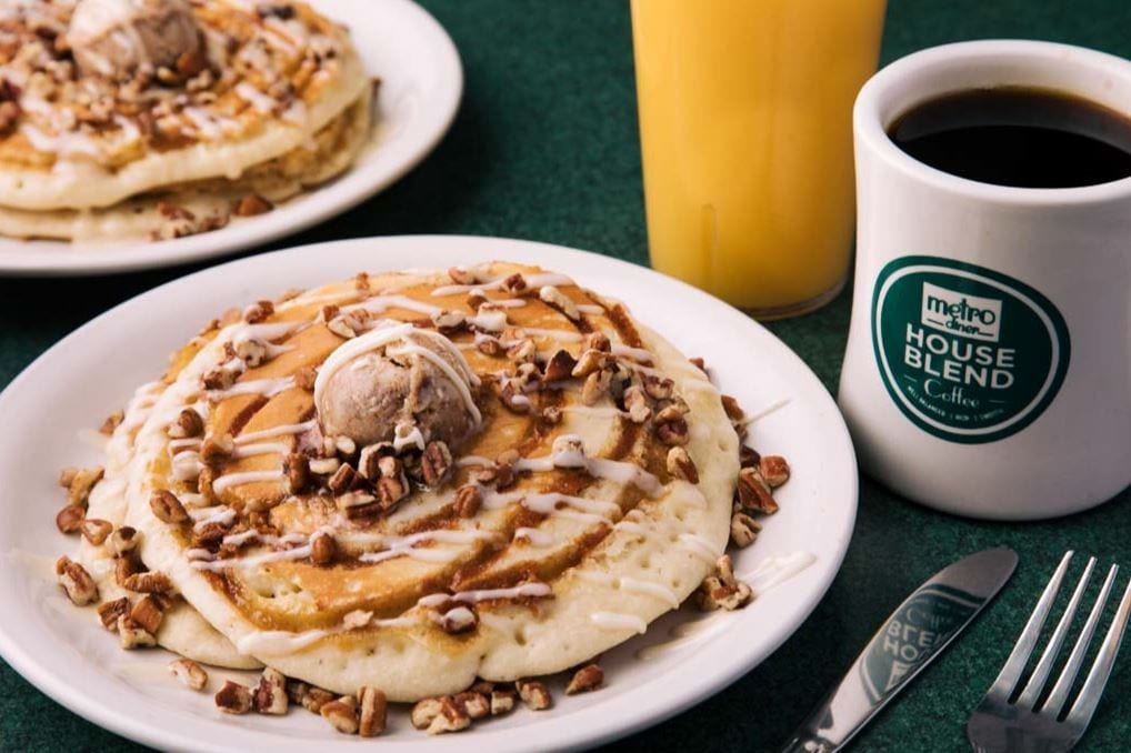 Cinnamon Roll Pancake from Metro Diner