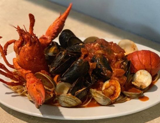 Lobster House Menu Sample