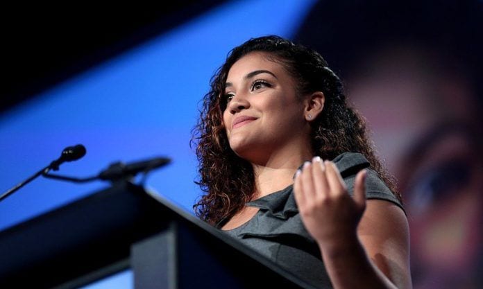 Photo of Olympic Gymnast Laurie Hernandez
