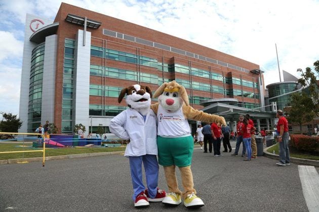 Photo of Mascots at Jersey Shore UMC Community Day