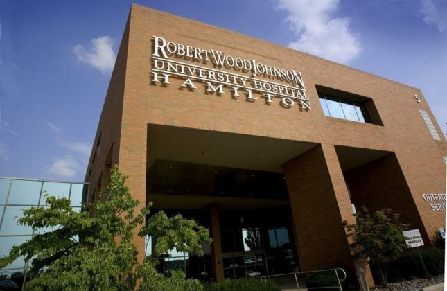 RWJ University Hospital Hamilton physical therapy