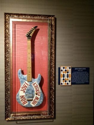 Kramer guitar made as a tribute to Bon Jovi in the late '80s
