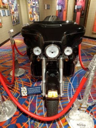 Clarence Clemons, E Street Band Saxophonist, bought this bike in 2009.