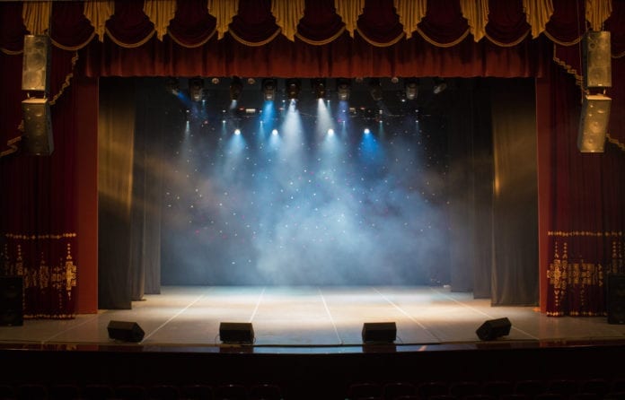 Performing Arts Theater Stage