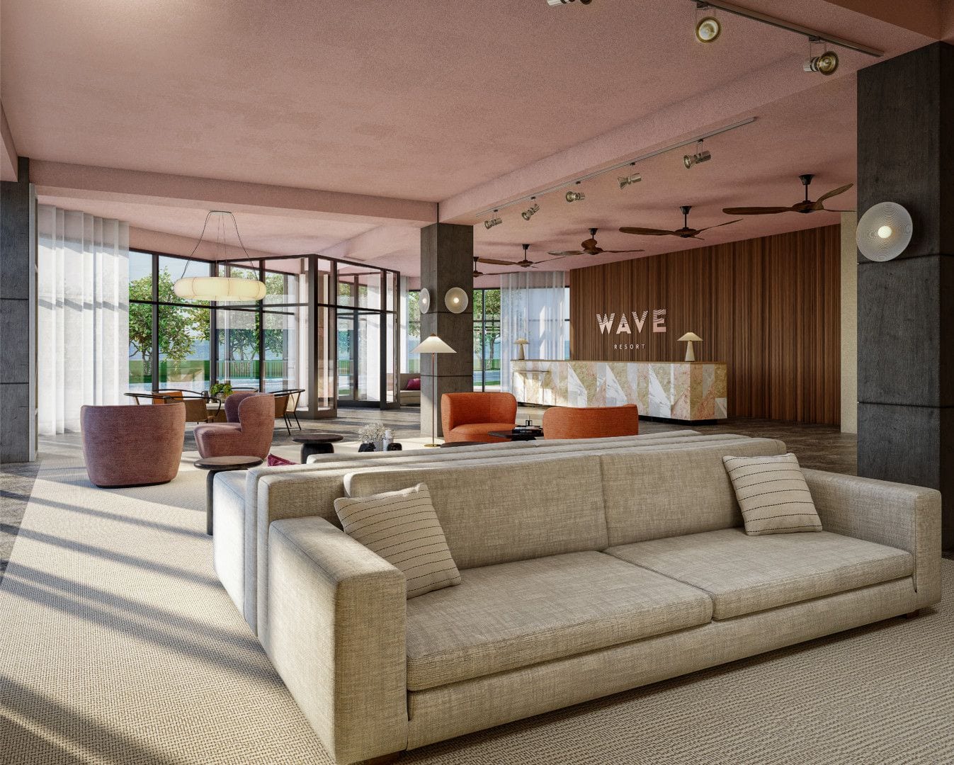 Wave Resort Lobby