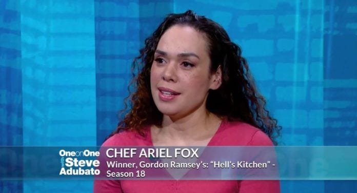 Photo of Chef Ariel Fox, winner of Hell's Kitchen