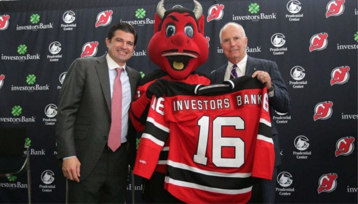 Photo with NJ Devils mascot