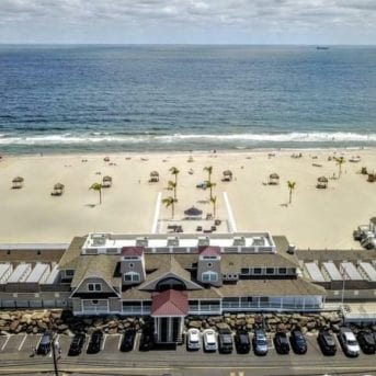 Surfrider Beach Club Aerial View