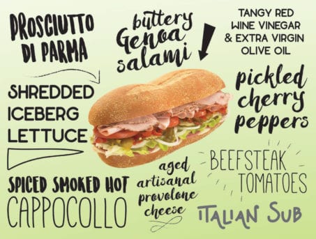 Italian Sub Sandwich