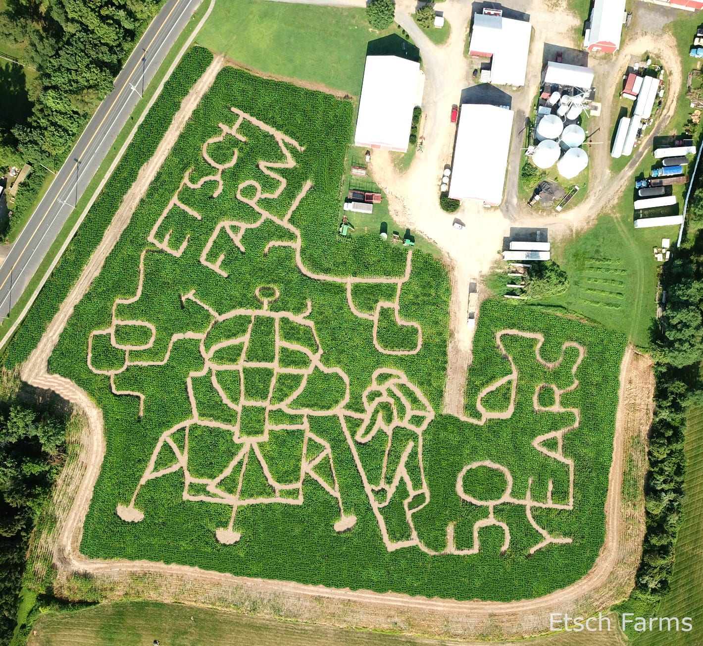Etsch Farms Corn Maze