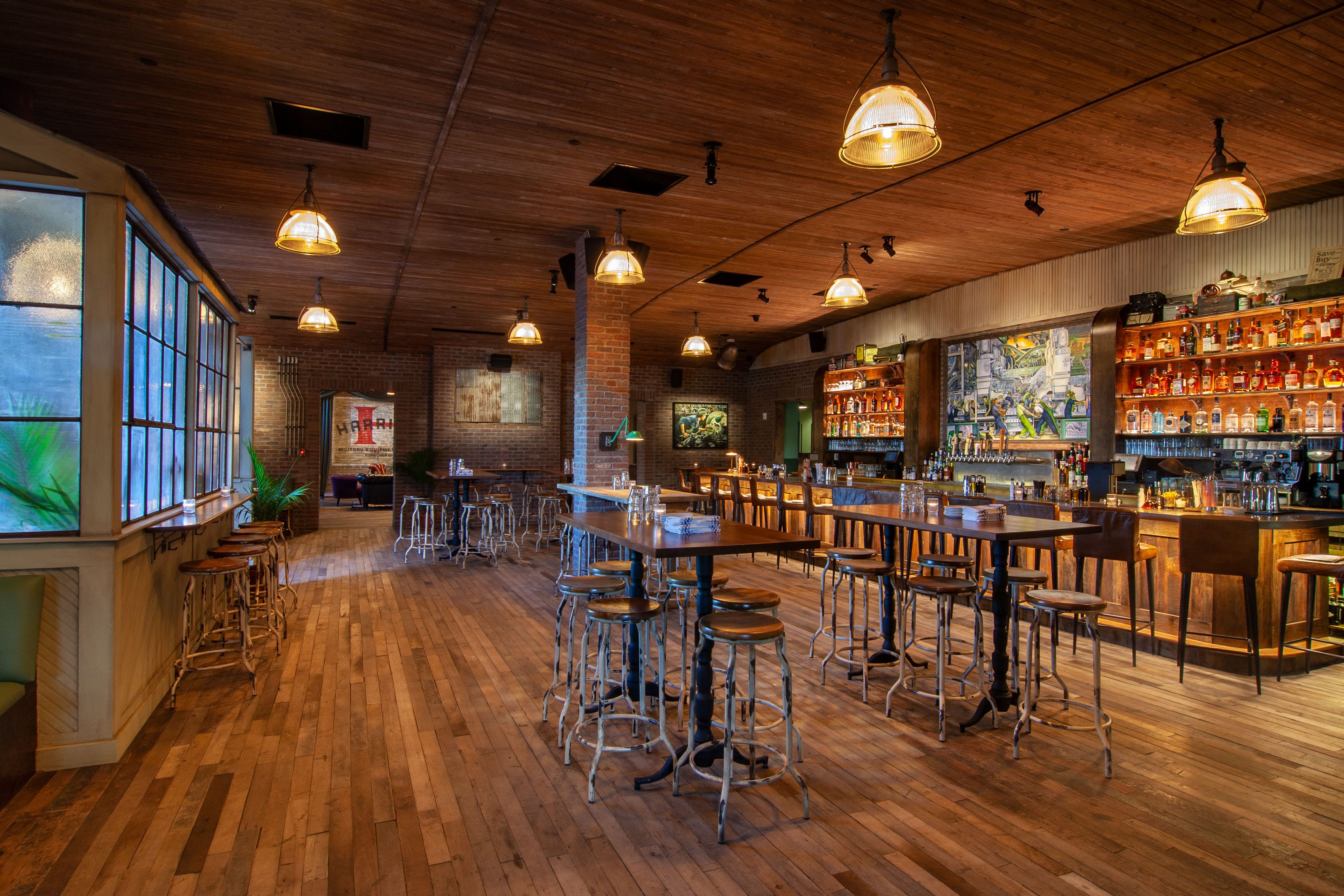 Vanguard restaurant interior