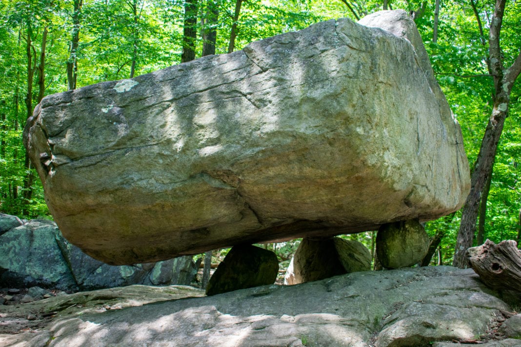 The Best NJ Hiking Trails: Pyramid Mountain Tripod Rock Trail - Best of NJ