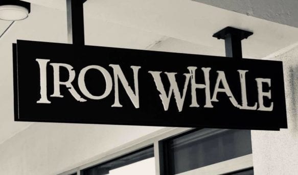 Iron Whale Sign