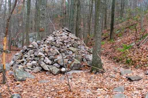 Rocks along the Stairway to Heaven Trail