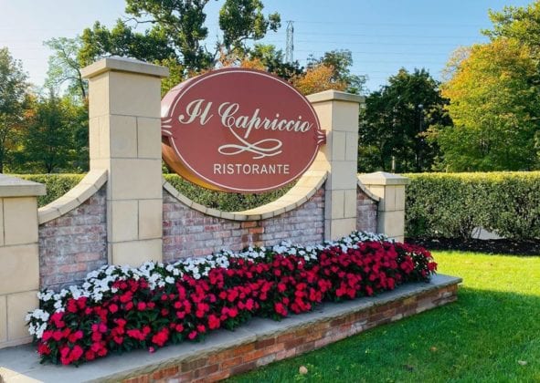il Capriccio Exterior Sign