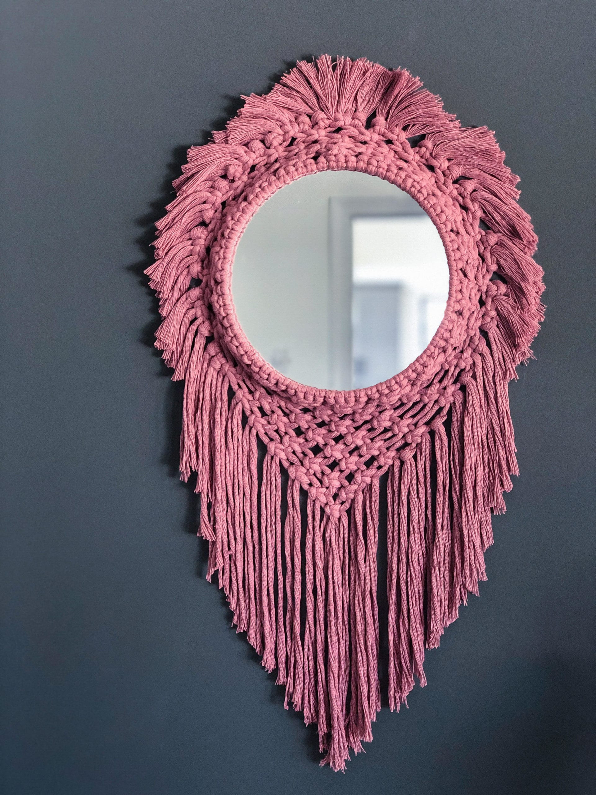 Mirror Art from Woven+Tied