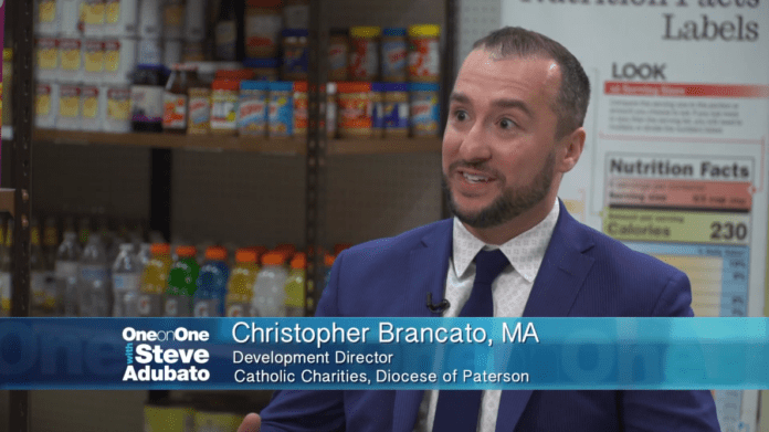Steve Adubato on Location at Father English Food Pantry